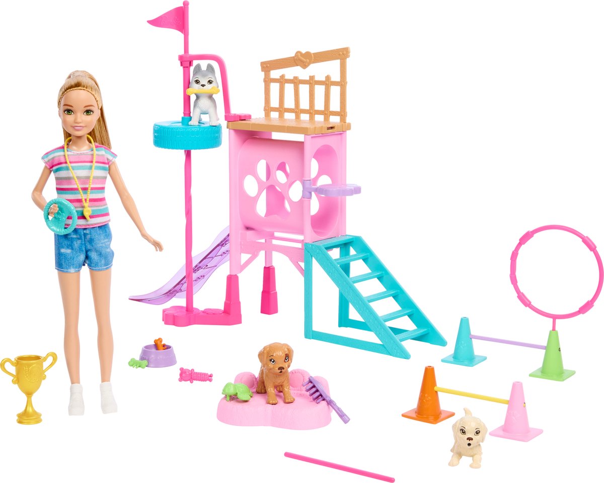 Mattel mit Stacie zur Rettung, Spielplatzspielplatz für