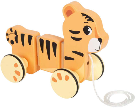 Small Foot - Holzzugtier Tiger Safari FSC