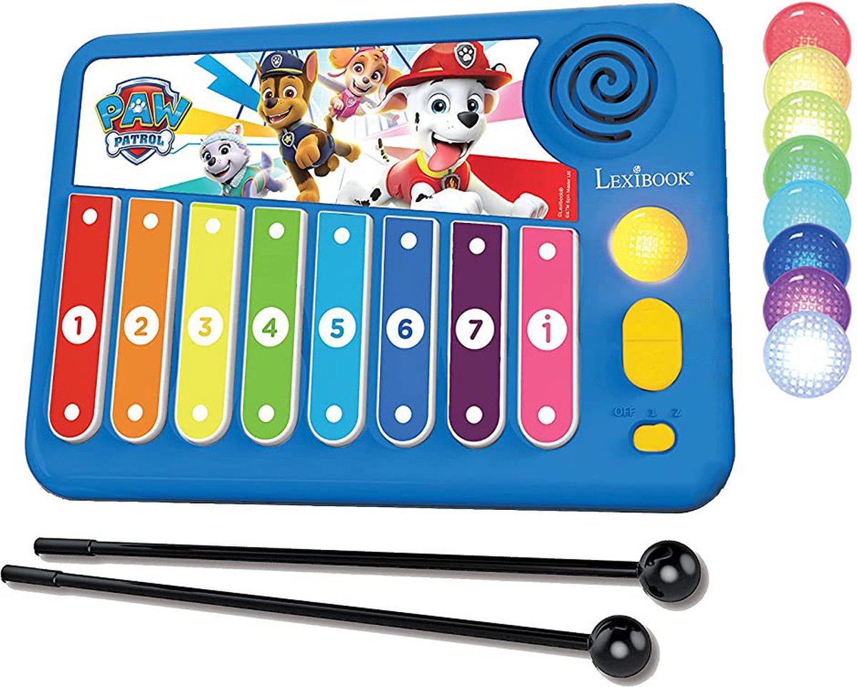 Paw Patrol Xylo-Fun-Lernspielzeug mit Licht