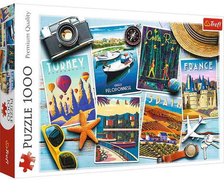 Trefl Puzzle 1000 Teile Weihnachtskarten Puzzle Erwachsene.