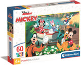 Clementoni Jigsaw Puzzle Super Color Disney Mickey Mouse, 60st.