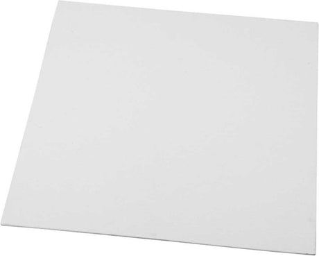 Creativ Company Leinwandpaneel, A3, Größe 29,7 x 42 cm, Stärke 3 mm, 280 g, weiß, 1 Stück