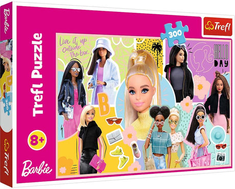 Trefl Barbie-Puzzle – 300 Teile – Mattel-Spielzeugpuzzle.
