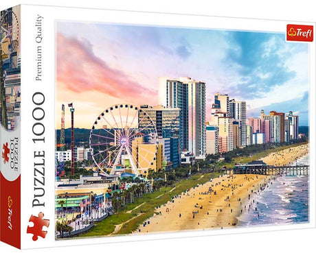 Trefl-Puzzle – 1000 Teile – Myrtle Beach, South Carolina, USA, Landschaft.