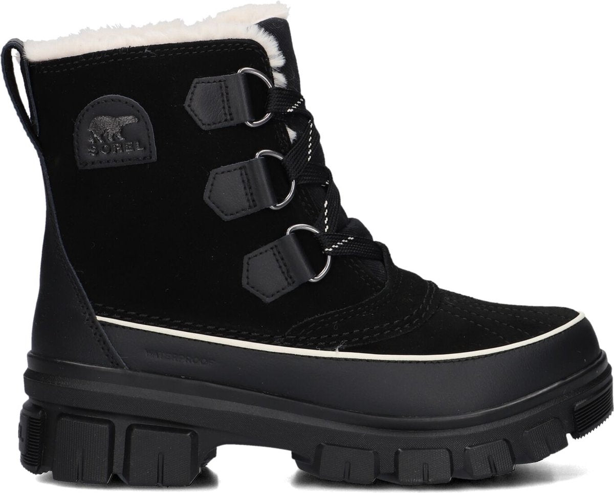 Sorel torino™ v wp Damen-Schneestiefel – Schwarz, Rehbraun – Größe 38,5