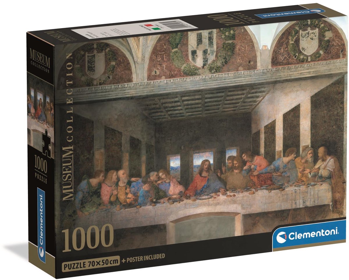 Clementoni-Puzzle Das letzte Abendmahl, 1000 Teile.