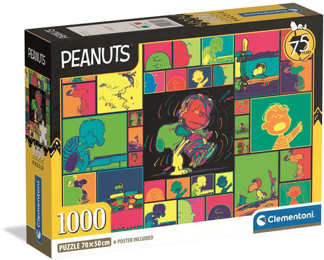 Clementoni - Puzzle - 1000 Teile - Erdnüsse 2025 Kompaktbox