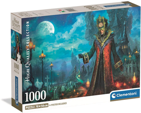 Clementoni – Puzzle – 1000 Teile – Der Herr der Zeit – Puzzle für Erwachsene – hochwertige Sammlung