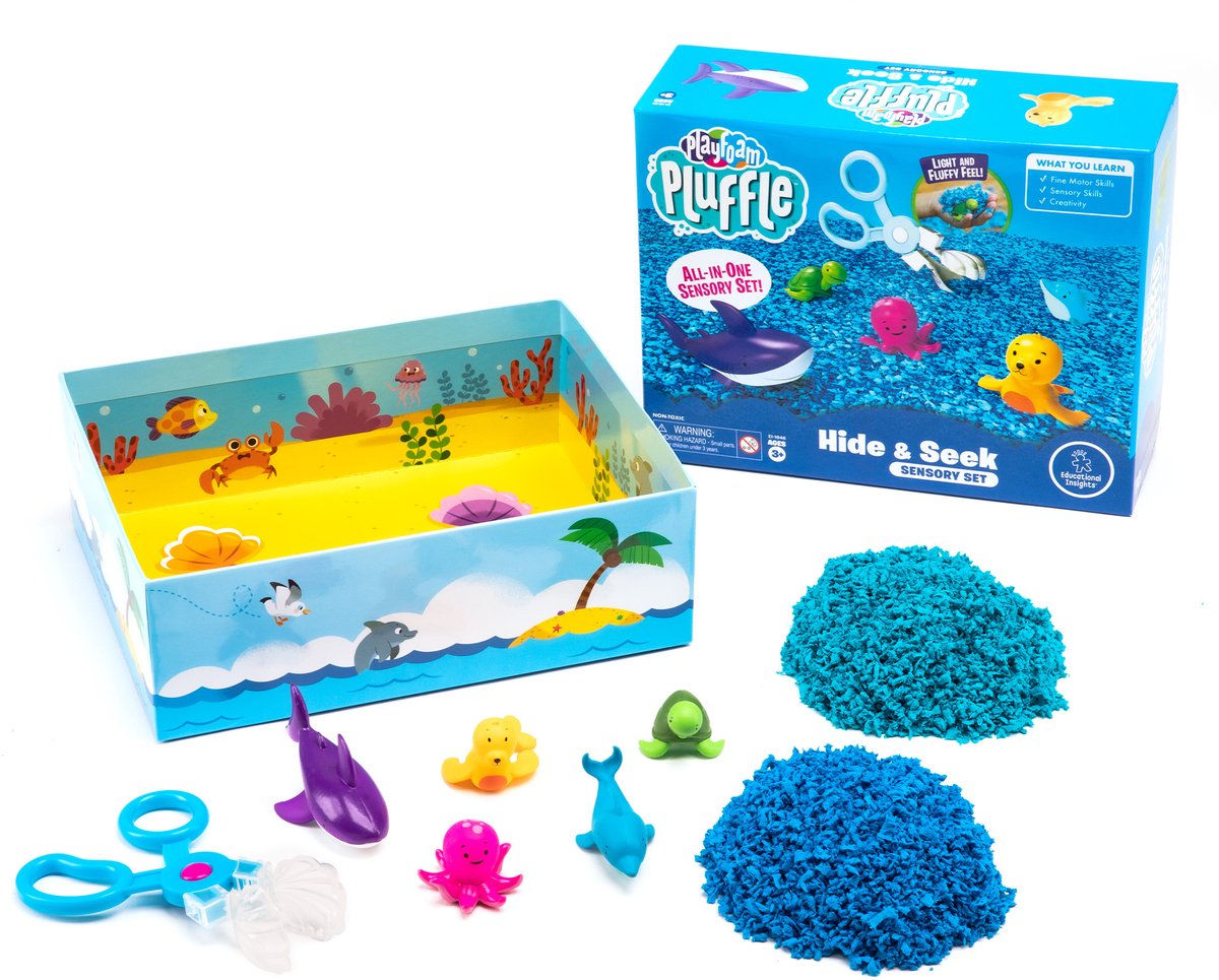 Lernressourcen Playfoam Pluffle – Sinnesset für 3+ Jahre