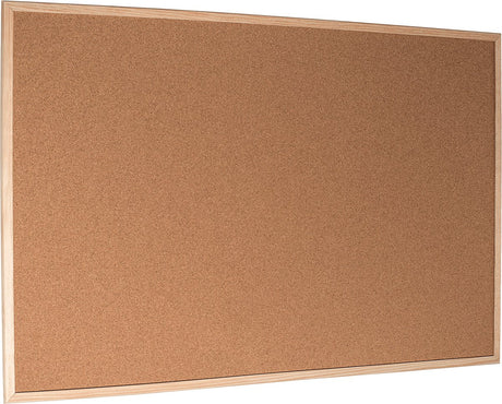 Esselte Pinnwand aus Kork – 59 x 39,5 cm – Naturbraun