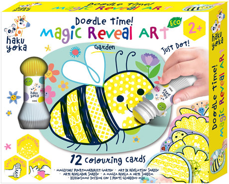 Haku Yoka Magic Reveal Art – Garten – 12 Farbkarten – 2 Jahre