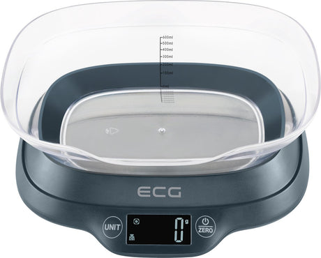 EKG KV 1120 SM, digitale Küchenwaage, maximale Belastung 5 kg