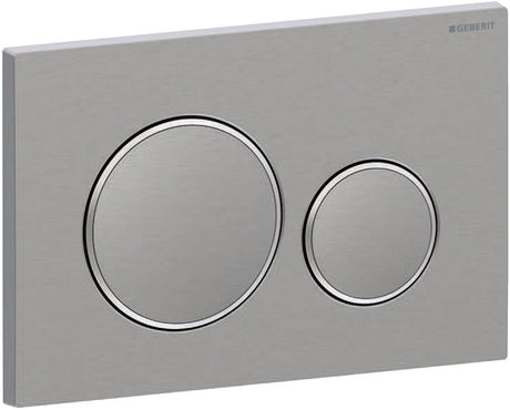 Geberit Sigma 20 Bedienfeld – Edelstahl gebürstet
