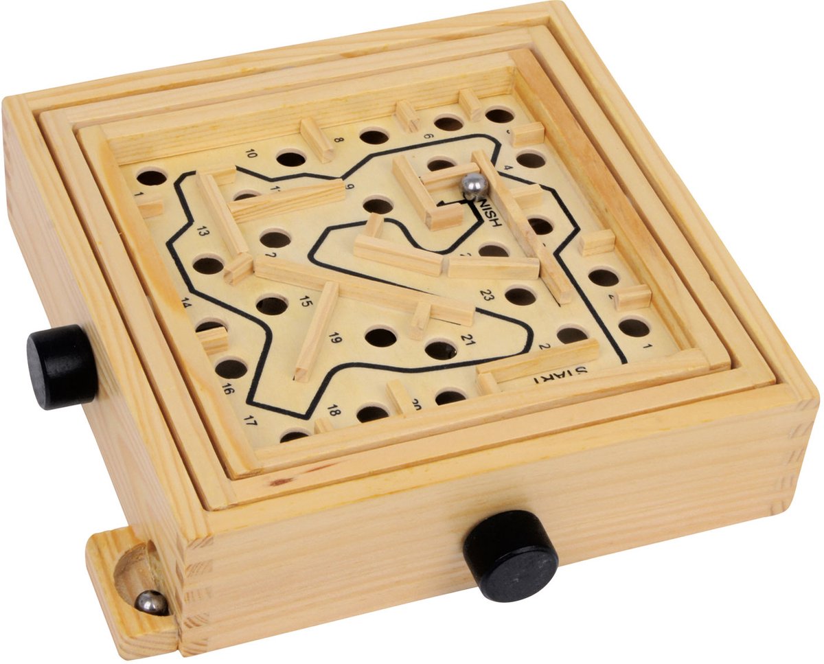 Small Foot - Labyrinth-Murmelspiel aus Holz