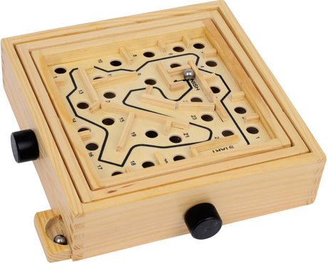 Small Foot - Labyrinth-Murmelspiel aus Holz