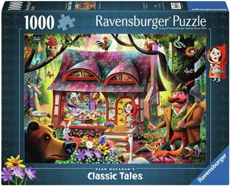 Ravensburger Puzzle Rotkäppchen und der Wolf - Puzzle - 1000 Teile