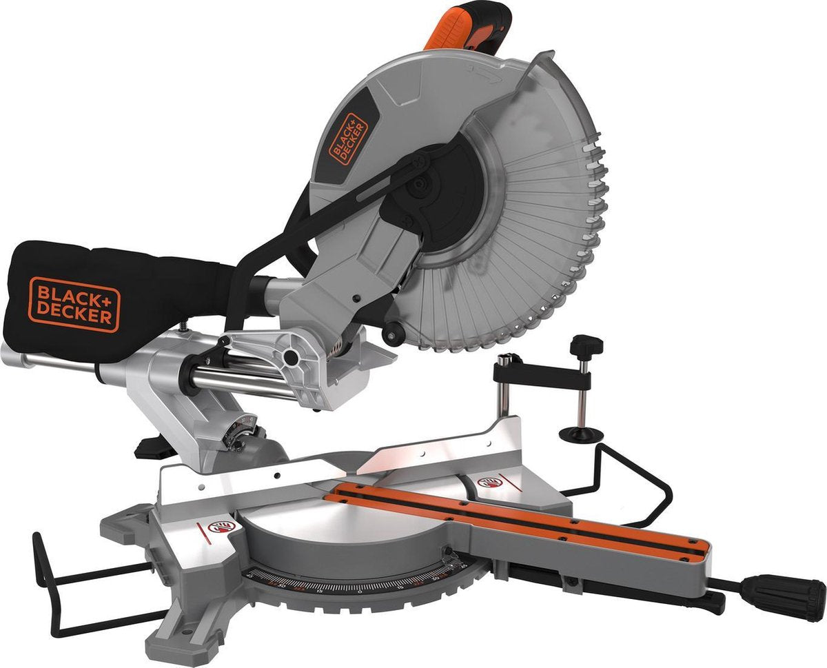 Black+Decker 2100 W 254 mm Kapp- und Gehrungssäge – bes710-qs