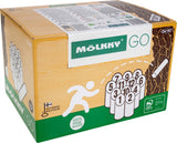 Selecta Molkky Go Kiefernholz-Wurfspiel mit 12 Kegeln