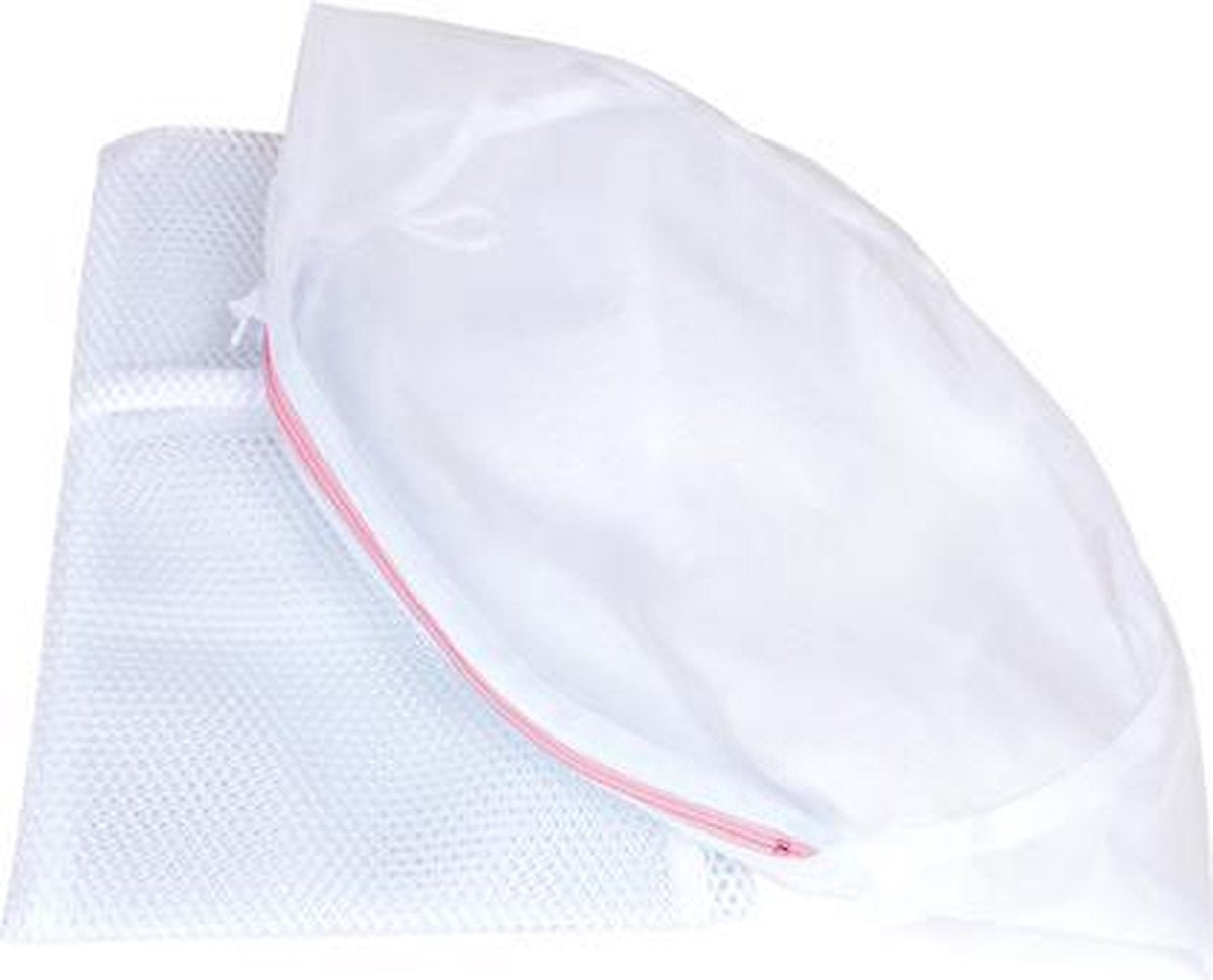 Scanpart Wäschesäcke für Wäsche – mit Reißverschluss – geeignet für Dessous-BH-Unterwäsche – 2 Stück