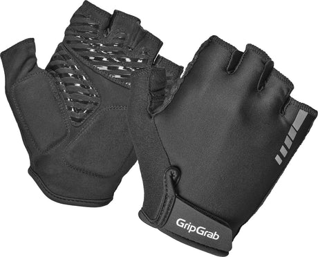 Gripgrab – Proride RC Max Kurzfinger-Sommer-Fahrradhandschuhe mit Polsterung für Damen – Schwarz – Damen – Größe XS