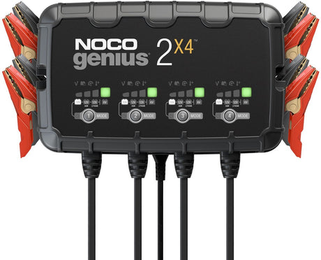 Noco Batterieladegerät 40Ah 6-12V 2x4