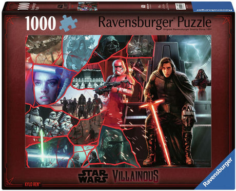 Ravensburger Jigsaw Puzzle Star Wars Bösewicht Kylo Ren, 1000st.