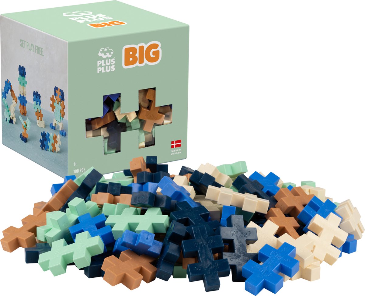 Plus plus Brise großes Plus-Plus: 100 Stück (3489)