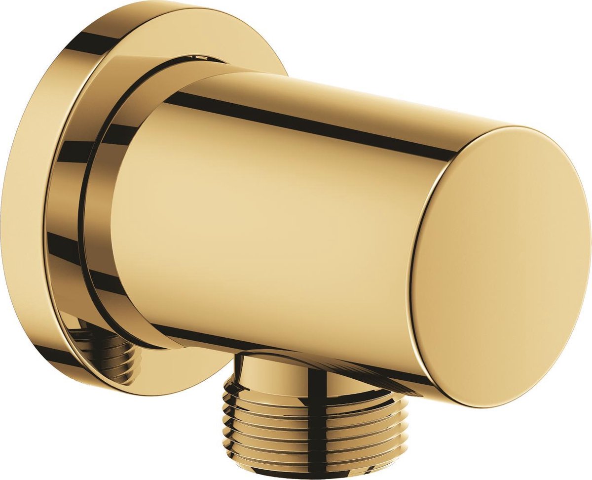 Grohe Regenbrause-Anschlussbogen rund – Cool Sunrise (Gold)