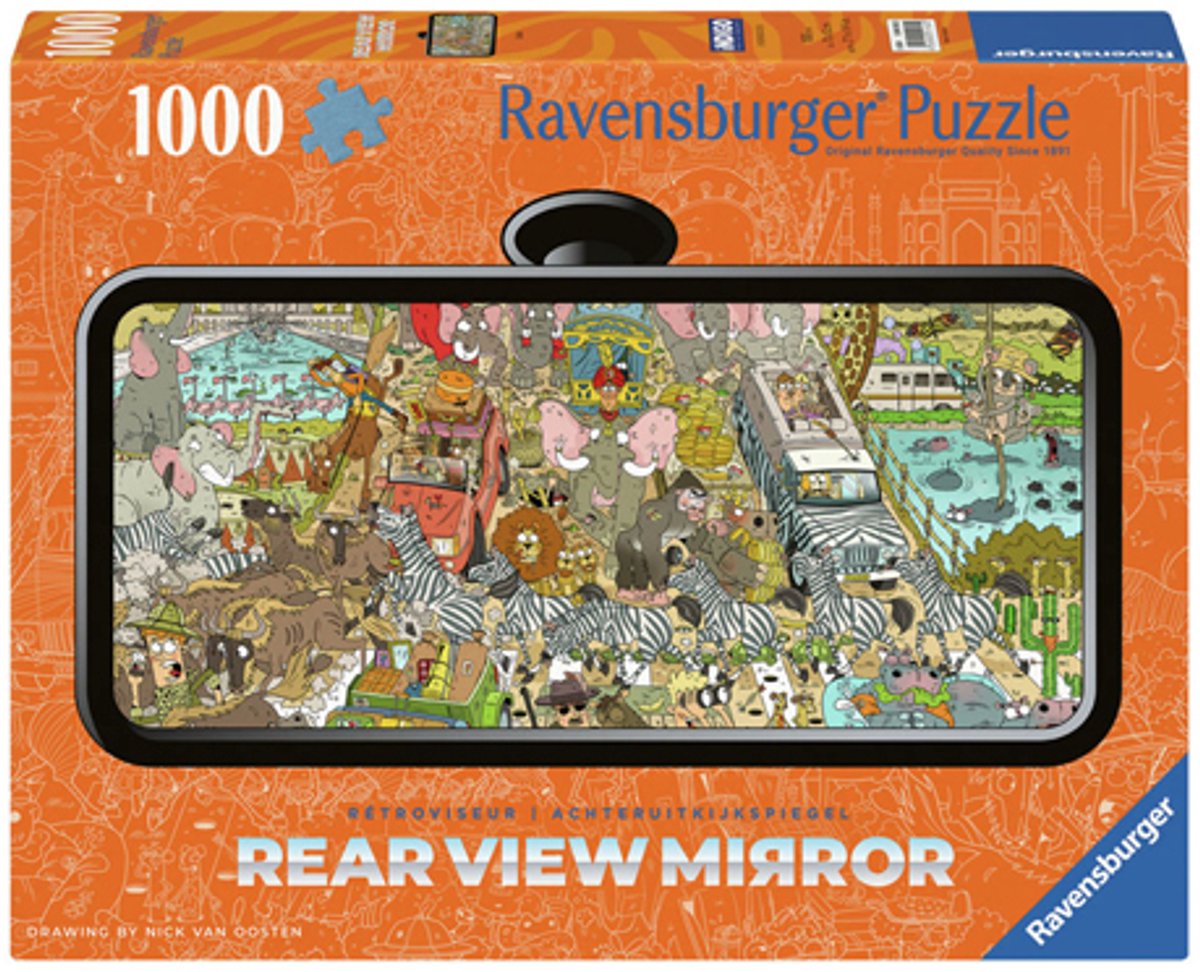 Ravensburger Puzzle Safari, 1000 Teile.