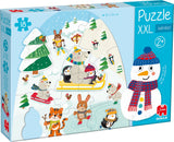 Goula jumbo puzzel xxl winter - 18st.