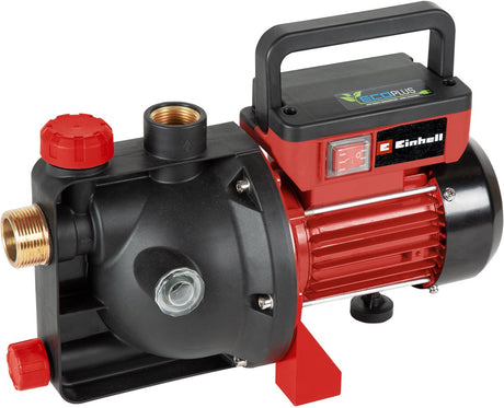 Einhell elektrische Gartenpumpe GC-GP 6050 Eco Plus – 600 W – 5000 l·h – 4 bar – max. Förderhöhe: 40 m - max. Saughöhe: 8 m