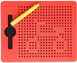 Lobbes speelgoed bv lobbes magnetisch tekenbord leerbord educatief speelgoed rood.