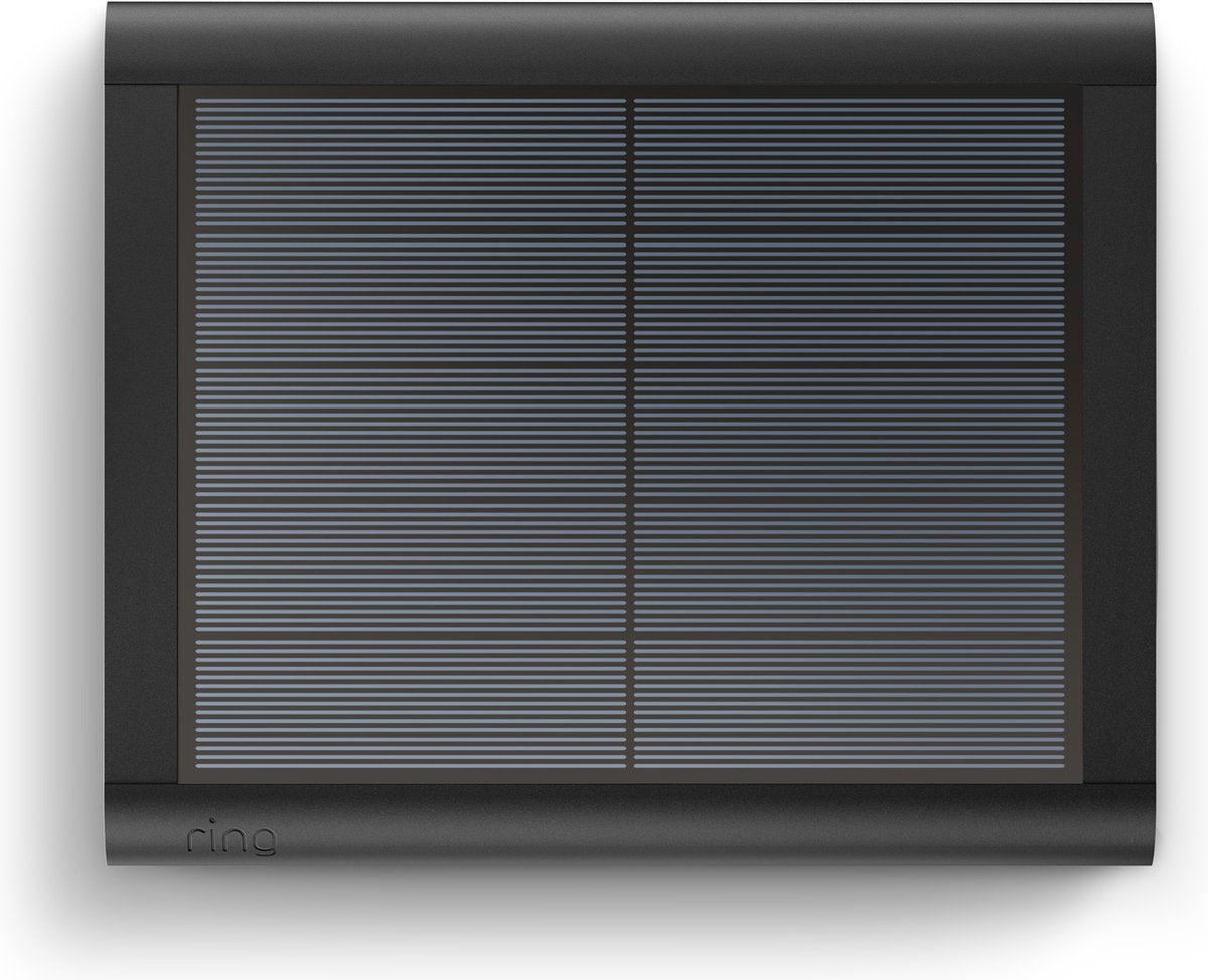 Ring-Solarpanel – USB-C – Schwarz – Zubehör für Überwachungskamera – Solarpanel für Spotlight Cam Plus und Spotlight Cam Pro