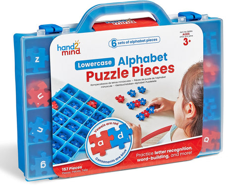 Lernressourcen Kleinbuchstaben-Puzzleteile – 3+