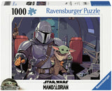 Ravensburger Puzzle Star Wars: Der Mandalorianer – 1000-teiliges Puzzle.