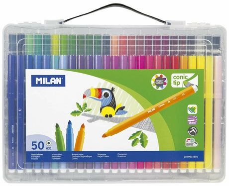 Milan-Set Filzstifte mehrfarbig 50-teilig