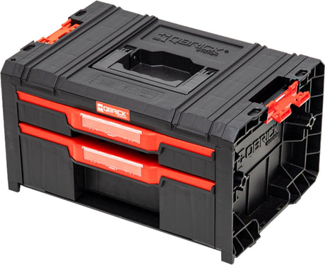 Qbrick System Pro-Serie – Werkzeugkoffer – 2 Schubladen – modular – Polymer