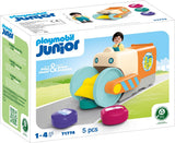 Playmobil Junior: Müllwagen schieben und greifen – 71774