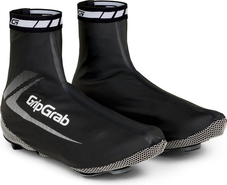 Gripgrab - Raceaqua wasserdichte Rennrad-Überschuhe Aero Cycling Regen Fahrrad-Überschuhe - Schwarz - Unisex - Größe S (38 39)