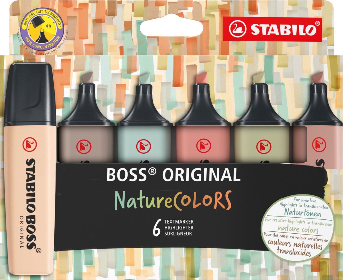 Stabilo -Chef Naturecolors Penny Marker, 6st.