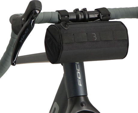 Bbb cycling stuurtas racefiets gravelbike 1.5 liter - waterdichte rits - stuurtas fiets afneembaar - bikepacking tassen – barrelpack bsb-151m