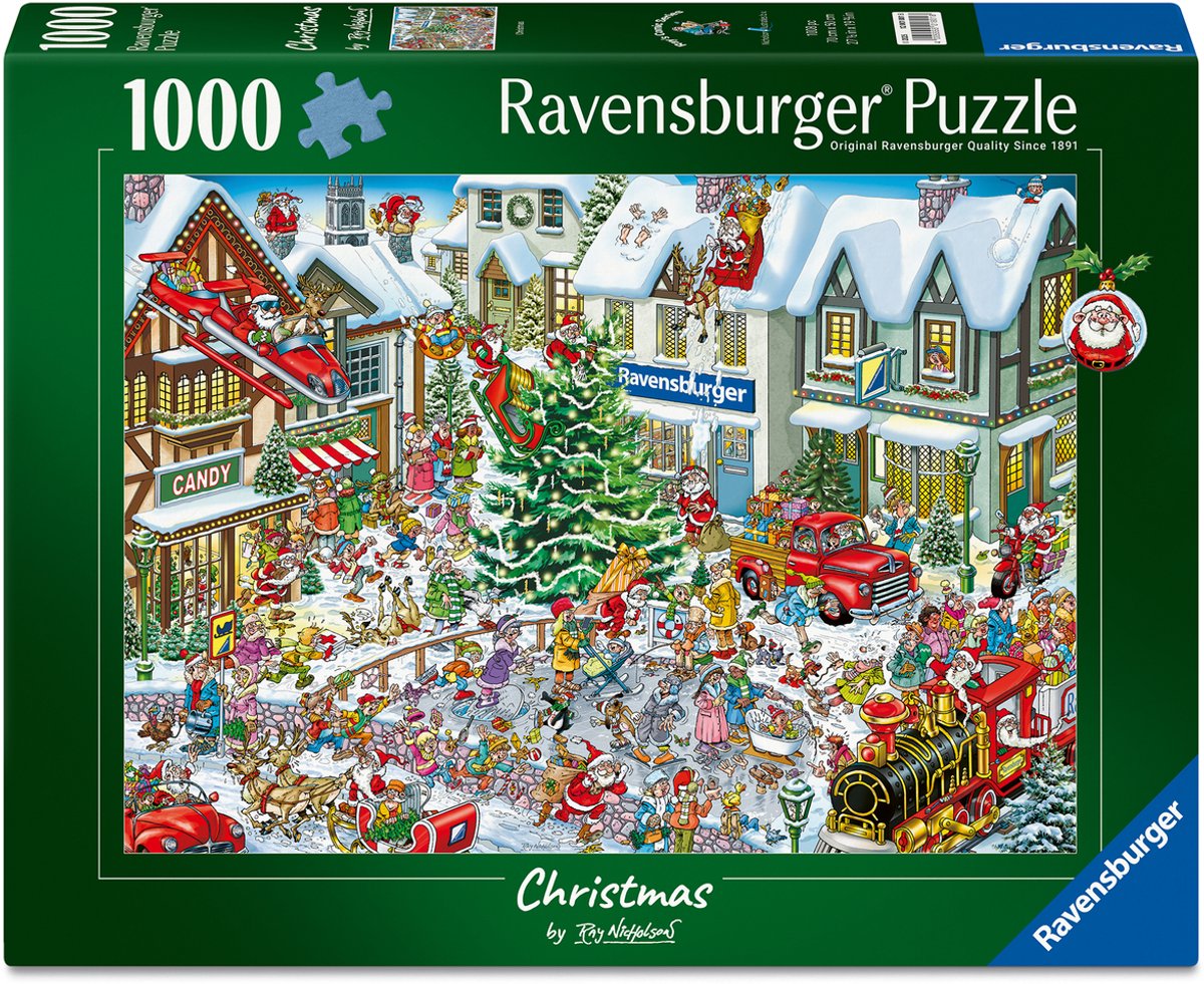 Ravensburger - ray's comic series christmas - legpuzzel - 1000 stukjes