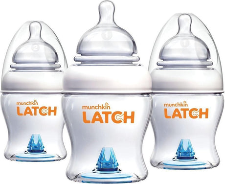 Munchkin Babyflasche – 3er-Pack Laschenflasche – Babyflasche 120 ml – Anti-Kolik-Babyflasche