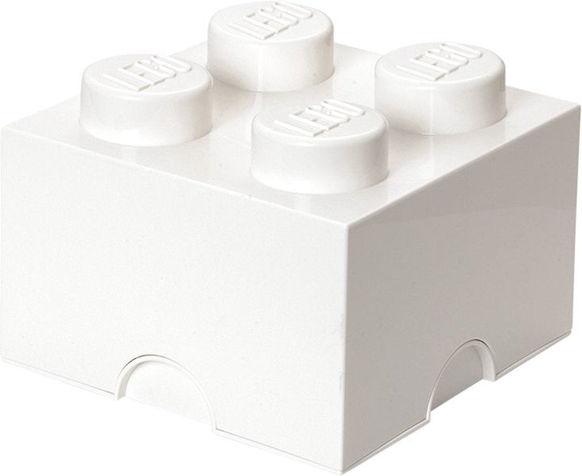 Zimmer Kopenhagen Lego Storage Brick 4 weiß