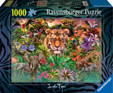 Ravensburger Puzzle Dschungeltiger, 1000 Teile.