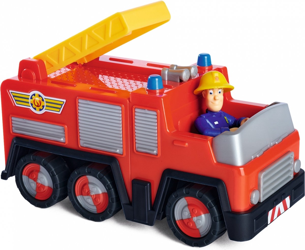 Simba -Feuerwehrmann Sam Jupiter Feuerwehrmann mit Sam Figur