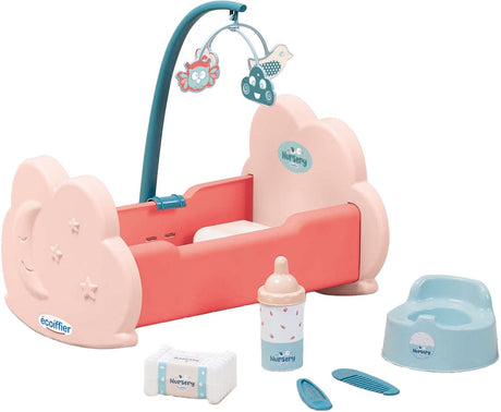 Écoiffier ecoiffier Puppenwiege mit Zubehör, 6-tlg.
