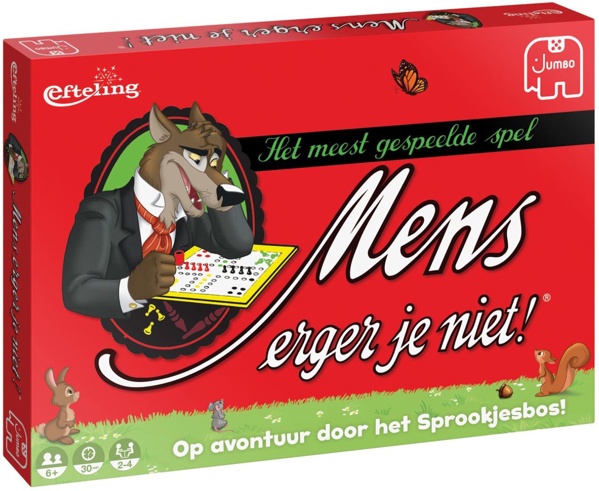 Jumbo Mann, ärgere dich nicht über das Feenbaum-Brettspiel