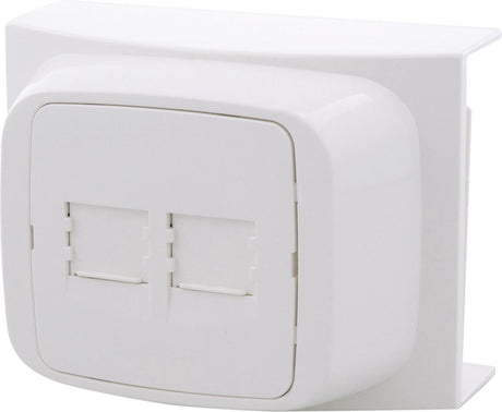 Attema k40 Steckdose Tel. Daten Cat5 2x8-polig polarweiß