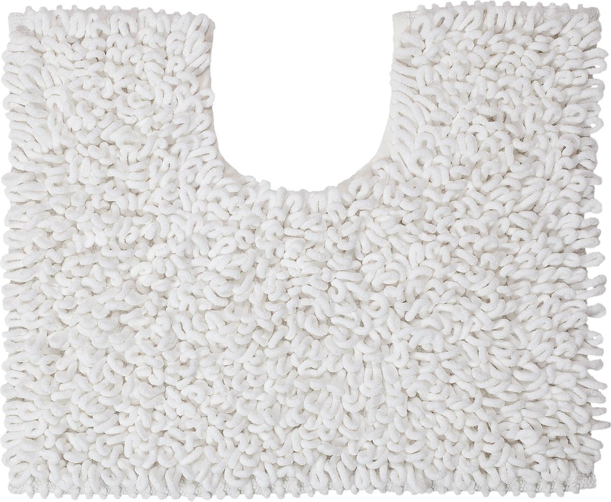 Sealskin twist toiletmat 45x50 cm - microfibre - wit